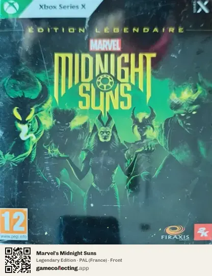 Marvel's Midnight Suns Xbox Series X, France box front