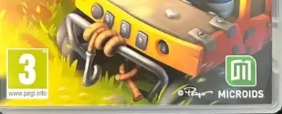 Smurfs Kart, the PEGI square on its front