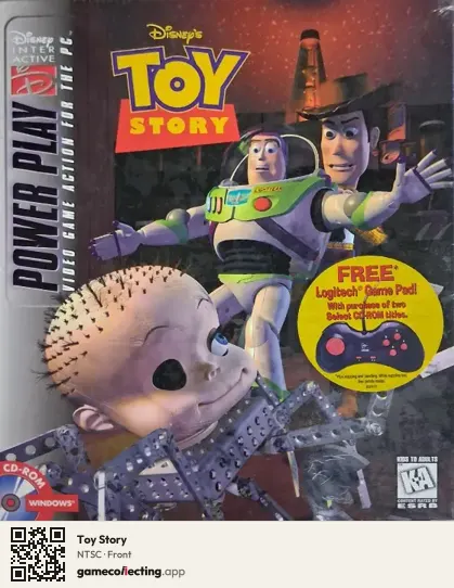 Toy Story Computer, NTSC box front