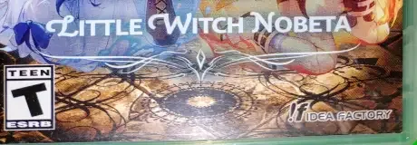Little Witch Nobeta, the ESRB box on its front