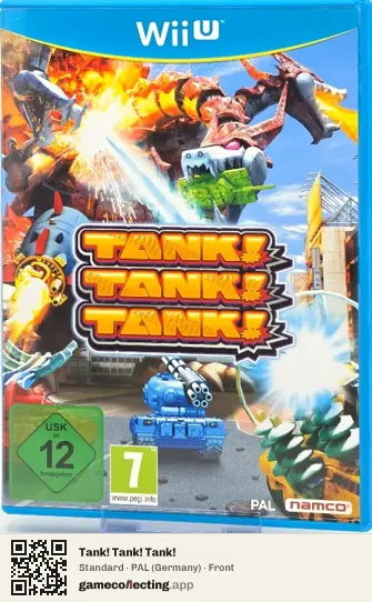 Tank! Tank! Tank! Nintendo Wii U, Germany box front
