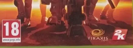 XCOM: Enemy Within, the PEGI square on its front