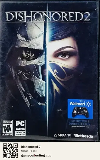 Dishonored 2 Computer, NTSC box front