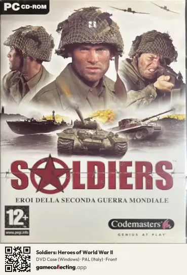 Soldiers: Heroes of World War II Computer, Italy box front