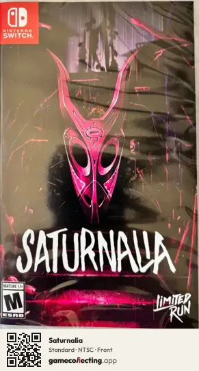 Saturnalia Nintendo Switch, NTSC box front