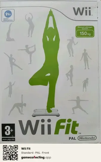 Wii Fit Nintendo Wii, PAL box front