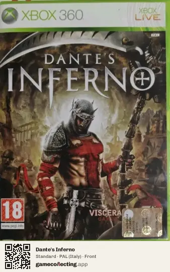 Dante's Inferno Xbox 360, Italy box front