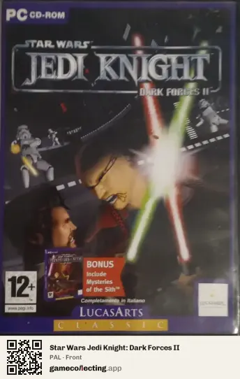 Star Wars Jedi Knight: Dark Forces II Computer, PAL box front