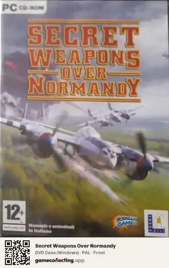 Secret Weapons Over Normandy Computer, PAL box front