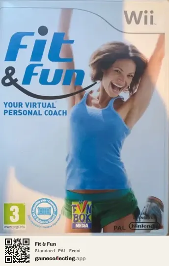 Fit & Fun Nintendo Wii, PAL box front