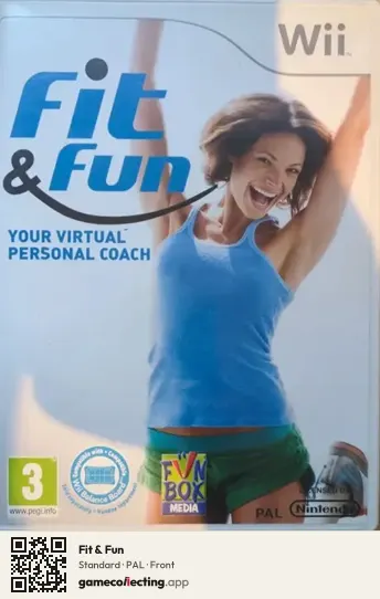 Fit & Fun Nintendo Wii, PAL box front