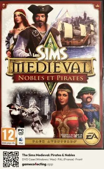 The Sims Medieval: Pirates & Nobles Computer, France box front