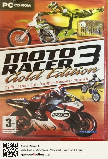 Moto Racer 3 Computer, Italy box front