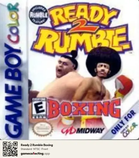 Ready 2 Rumble Boxing Game Boy Color, NTSC box front
