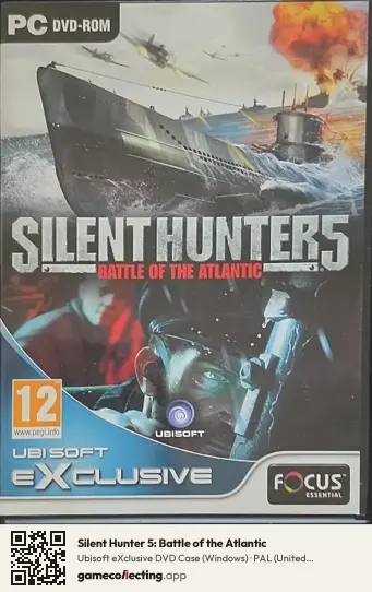 Silent Hunter 5: Battle of the Atlantic Computer, United Kingdom box front