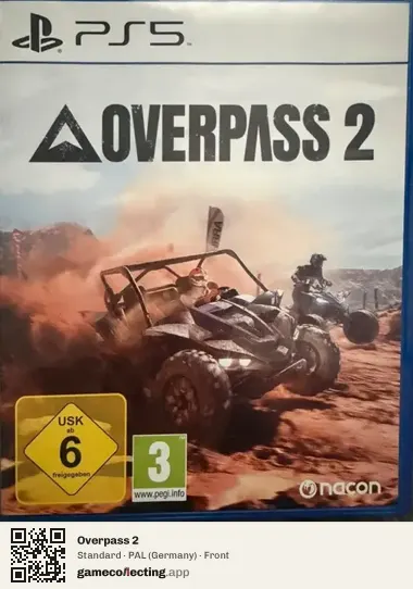 Overpass 2 PlayStation 5, Germany box front