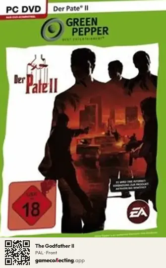 The Godfather II Computer, PAL box front
