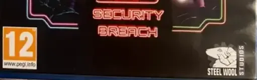Five Nights at Freddy's: Security Breach, the PEGI square on its front
