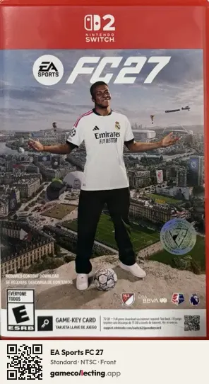 EA Sports FC 27 Nintendo Switch 2, NTSC box front