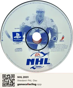 NHL 2001 PlayStation, PAL disc