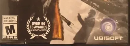 Watch Dogs, the ESRB box on its front