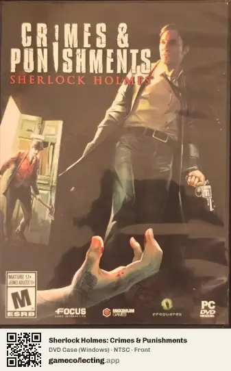 Sherlock Holmes: Crimes & Punishments Computer, NTSC box front