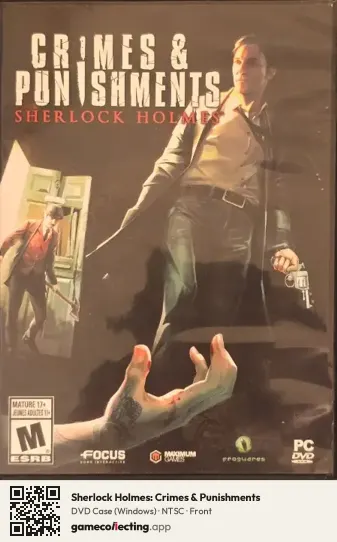 Sherlock Holmes: Crimes & Punishments Computer, NTSC box front