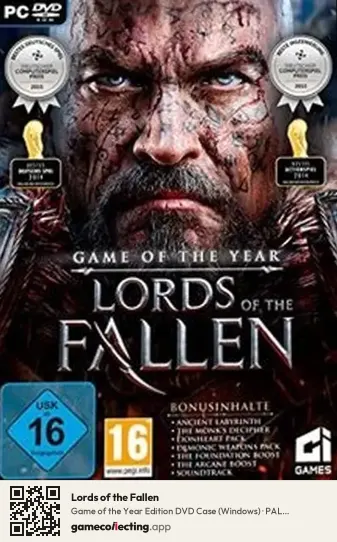 Lords of the Fallen Computer, Germany box front