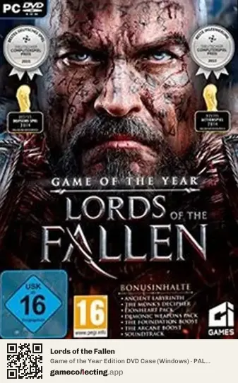 Lords of the Fallen Computer, Germany box front