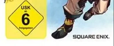 Kingdom Hearts: Birth by Sleep, the USK square on its front