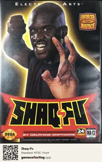 Shaq-Fu Sega Mega Drive / Genesis, NTSC box front