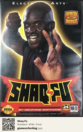 Shaq-Fu Sega Mega Drive / Genesis, NTSC box front