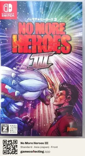 No More Heroes III Nintendo Switch, Asia box front
