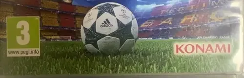 Pro Evolution Soccer 2017, the PEGI square on its front