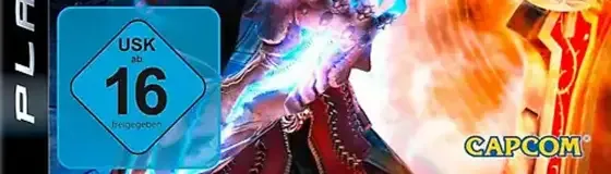Devil May Cry 4, the USK square on its front