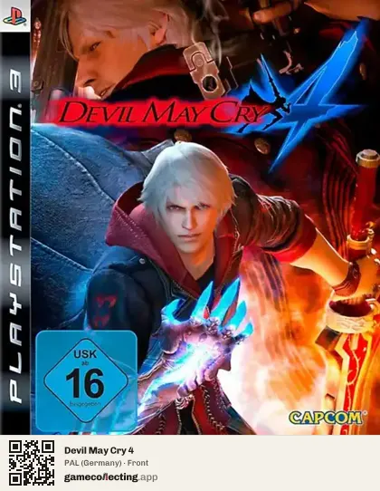 Devil May Cry 4 PlayStation 3, Germany box front