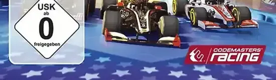 F1 Race Stars, the USK square on its front
