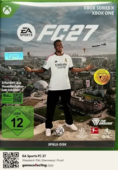 EA Sports FC 27 Xbox Series X, Germany box front