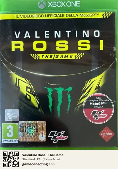 Valentino Rossi: The Game Xbox One, Italy box front
