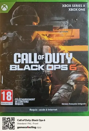 Call of Duty: Black Ops 6 Xbox One, PAL box front