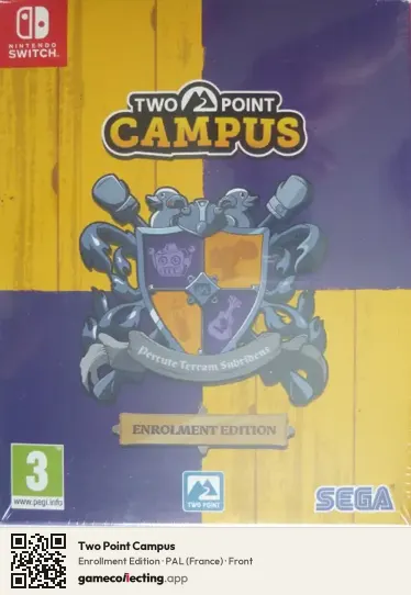 Two Point Campus Nintendo Switch, France box front