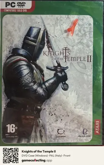 Knights of the Temple II Computer, Italy box front