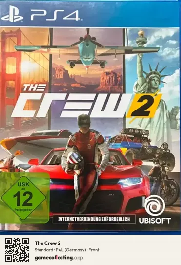The Crew 2 PlayStation 4, Germany box front