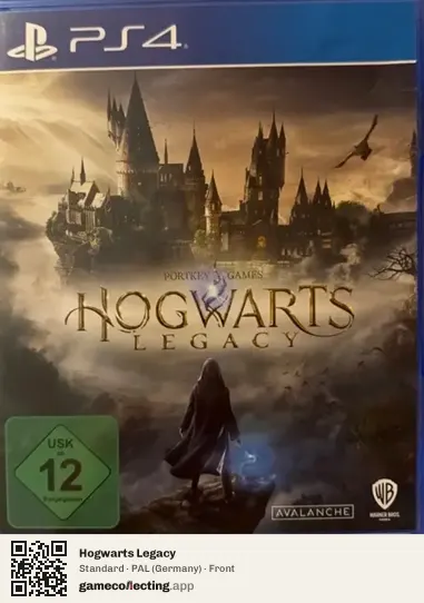 Hogwarts Legacy PlayStation 4, Germany box front