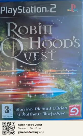 Robin Hood's Quest PlayStation 2, PAL box front