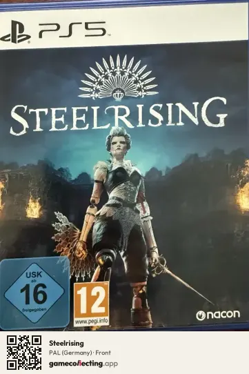 Steelrising PlayStation 5, Germany box front