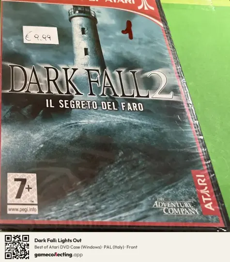 Dark Fall: Lights Out Computer, Italy box front