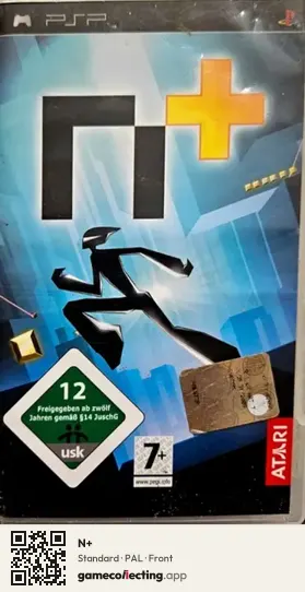 N+ PlayStation Portable, PAL box front