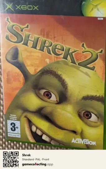 Shrek Xbox, PAL box front