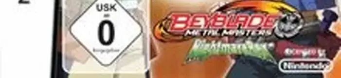Beyblade: Metal Masters, the USK square on its front